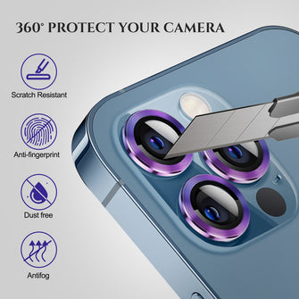 Premium Quality Tempered Glass iPhone Camera Lens Protector for iPhone14 Pro/14 Promax