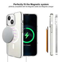 Crystal Clear Trasparent TPU PC TPU Case for Iphone 14 Plus with MagSafe
