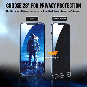 Premium Quality Privacy Protector Tempered Glass for iPhone 14 Promax